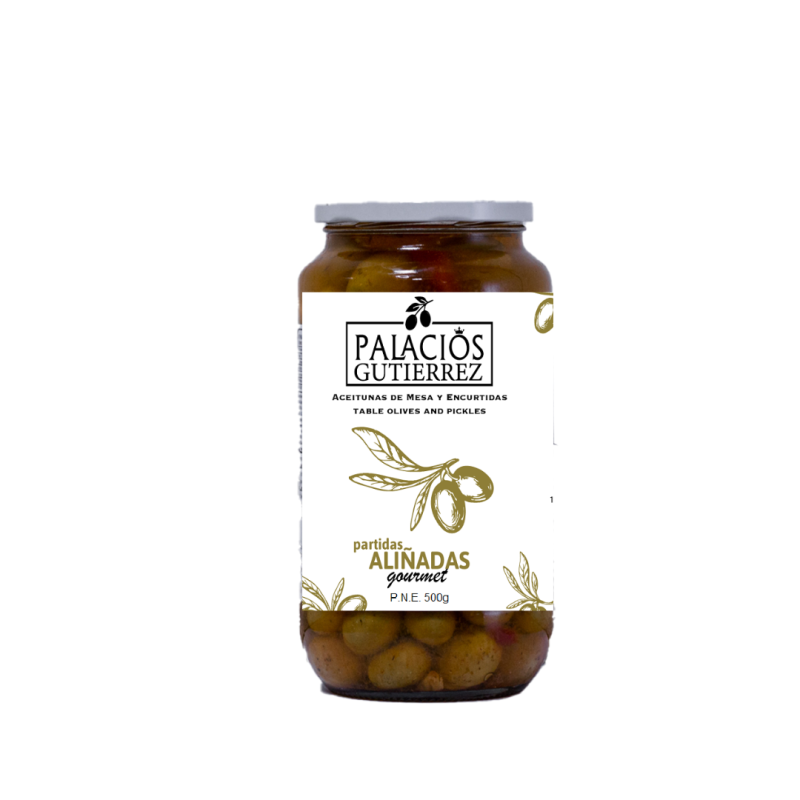 ACEITUNAS PARTIDAS ALIÑADAS ACEITUNAS PARTIDAS ALIÑADAS